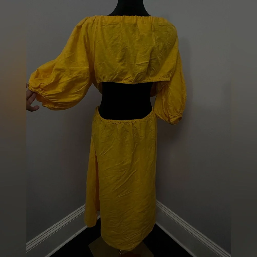 Beautiful yellow farm Rio dress - Picture 2 of 3